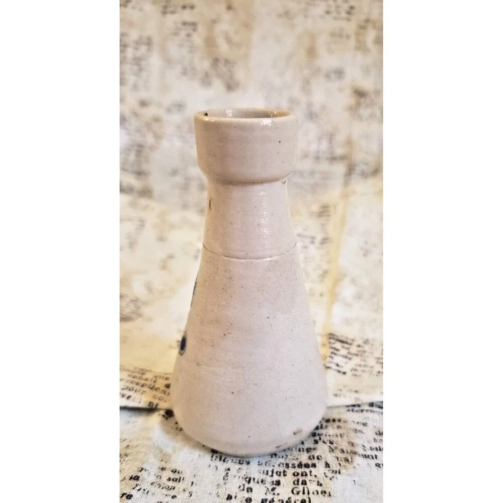 Vintage - Williamsburg VA Pottery Small Bud Vase or Ink Well